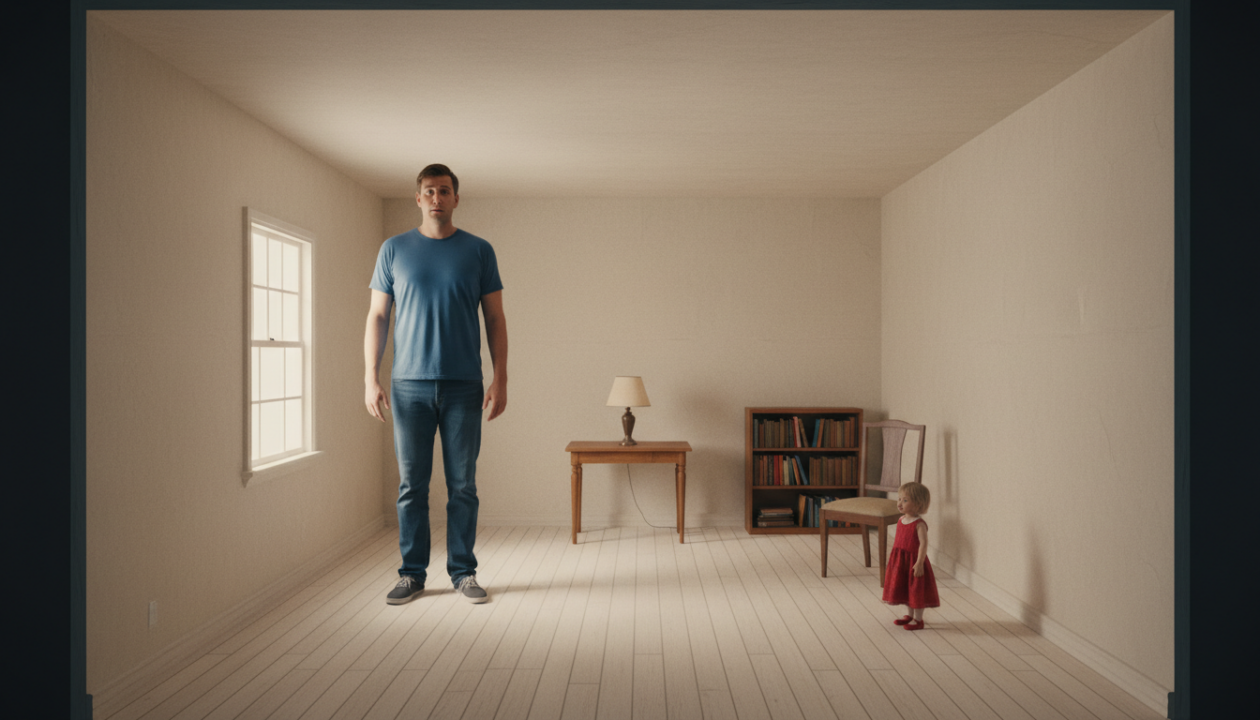 découvrez comment la chambre d'ames, une illusion d'optique fascinante, trompe notre cerveau en modifiant notre perception de la taille et de l'espace.