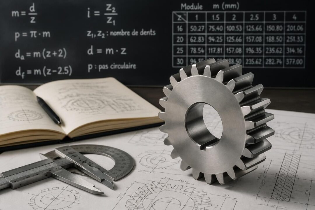 découvrez tout sur l'engrenage droit : sa géométrie, les méthodes de calcul et les principaux cas d'usage dans les mécanismes industriels et mécaniques.