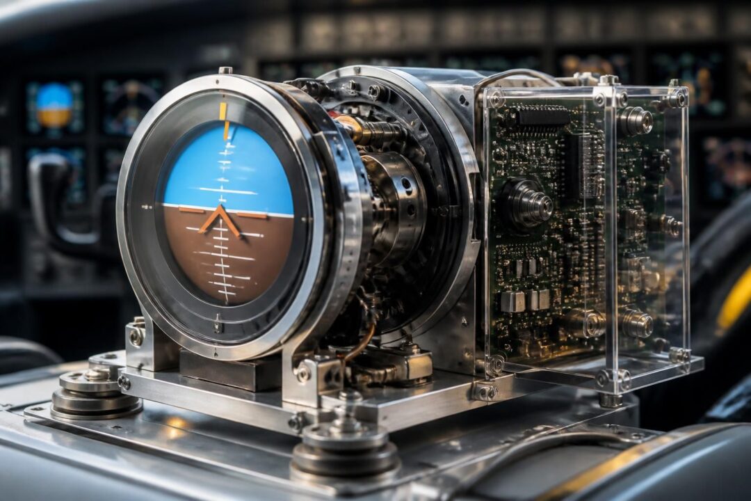 découvrez le rôle crucial du gyroscope en aéronautique, notamment dans l'horizon artificiel et la centrale inertielle, pour améliorer la navigation et la stabilité des aéronefs.